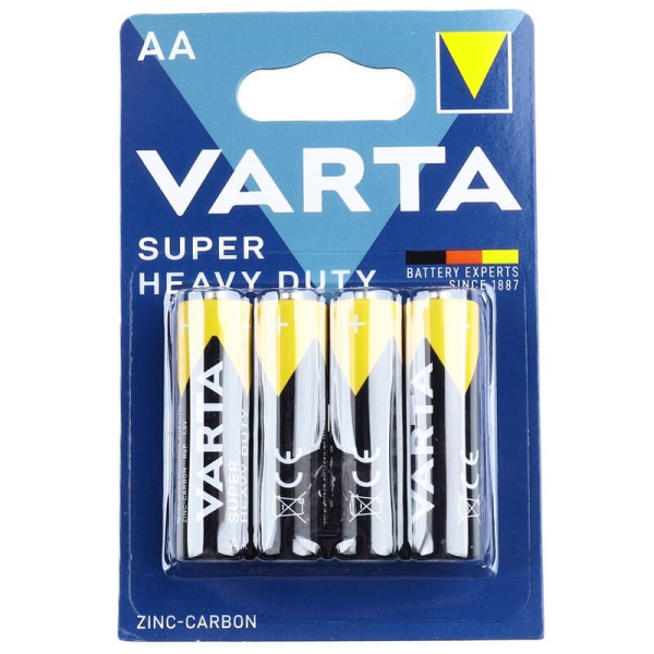 батар. R6/B4 VARTA Super Htavy Duty AA  (4шт)  (556267)