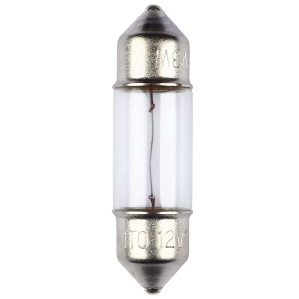 12V3W KOITO (2213) T8X28 2-хцокольн.