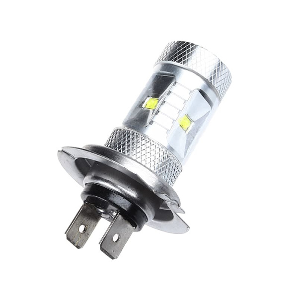 H7 CREE светодио. в  ПТФ (к-т) Fog HiVision (021222)