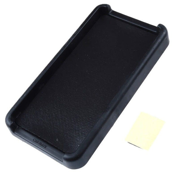 Коврик нескольз. Non Slip Sheet (HS165/401650) 10*5см с бортик. черный CARMATE