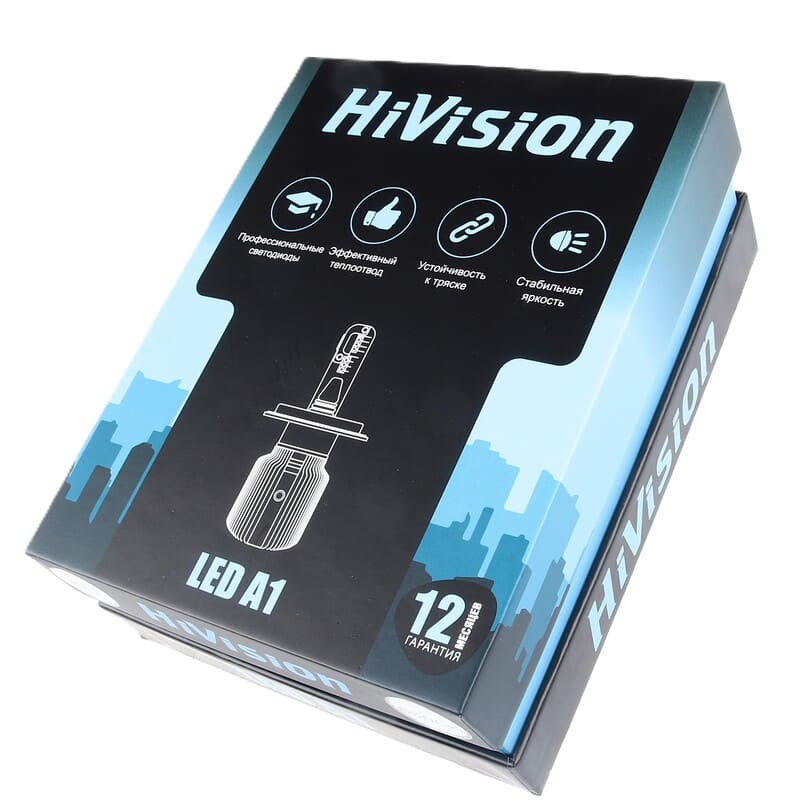 H11/H8/H9/H16  6000K A1 (компл.)  HiVision Л0367 (001045)