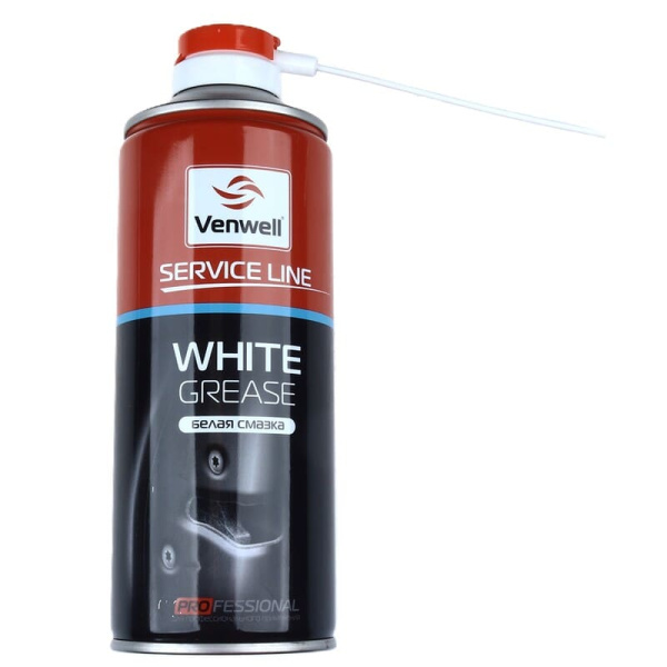 смазка White Grease 400 мл VW-SL-047RU (аэрозоль) Venwell Белая(604657)