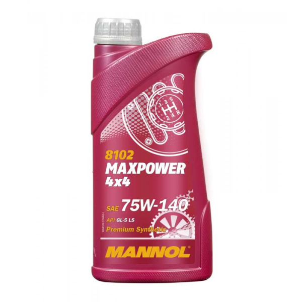 Масло трансмиссионное 75W140 GL-5LS 1л Mannol
