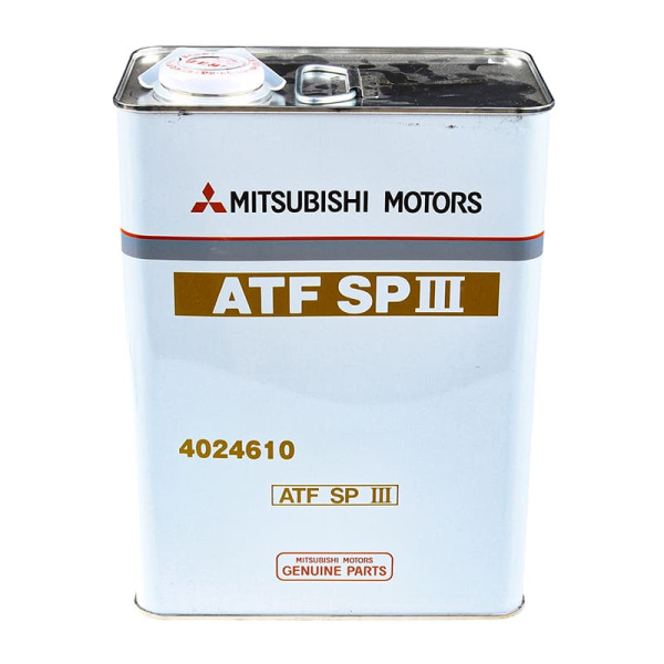 Жидкость для автомата ATF SP-III Mitsubishi 4л (4024610)мет.банка