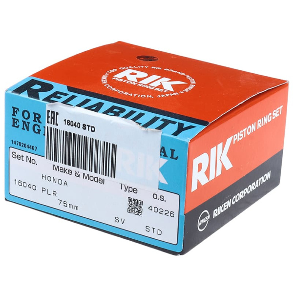 кольца D17A (16040STD) 13011-PLM-A00/13011-PLR-A00 Riken