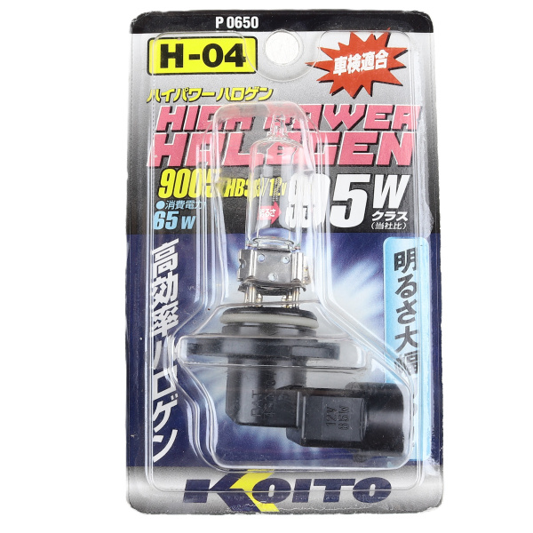 HB3 12V65W KOITO H-04 (P0650)