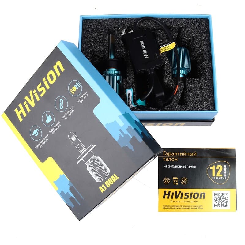 H1 6000K/3000K A1 DUAL (компл.)  HiVision Л0497 (003384)