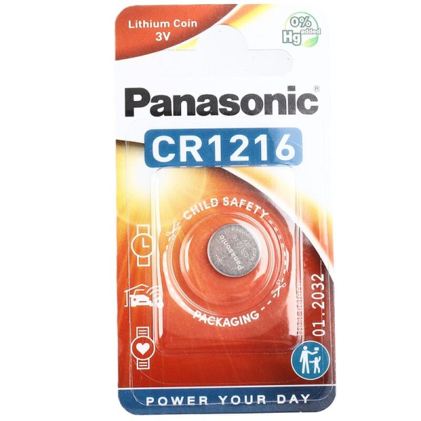 батар. CR1216/B1 Power Cells (1шт) (30752/010210) Panasonic