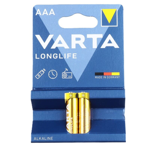 батар. LR03/B2 VARTA Longlife AAA(2шт) (94726/594726)