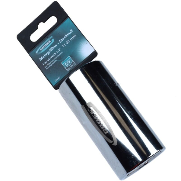 Головка торц.многоразмерн. 11-32 мм под квадрат (13190) Gross