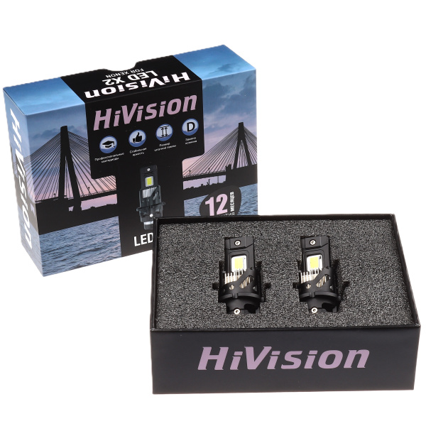 D2S 6500K ксенон "HiVision" X2 (к-т)