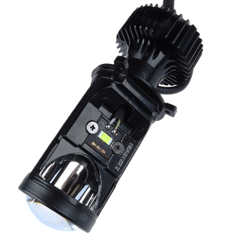 H4 12V, 6000K  HLT LENS (к-т) Л0394 (001373)