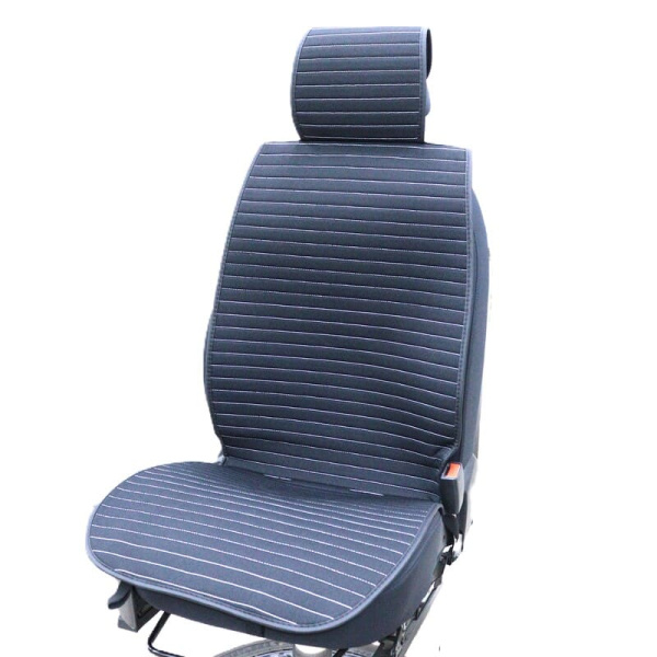 накидка на сиденье CarPerfomance черн/сер. CUS-1022BK/GY (2шт) Autoprofi