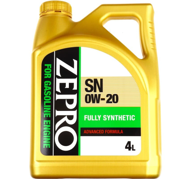 Масло 0W20 SN Zepro Fully-Synthetic 4л синтетическое GF-5 (30011331-004) КОРЕЯ