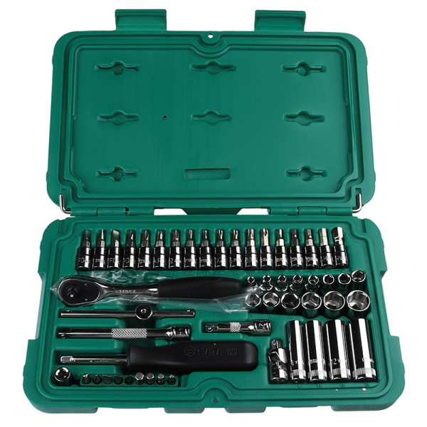 Набор инструмента 1/4" (52предм.) SAT (Sat-09002new)