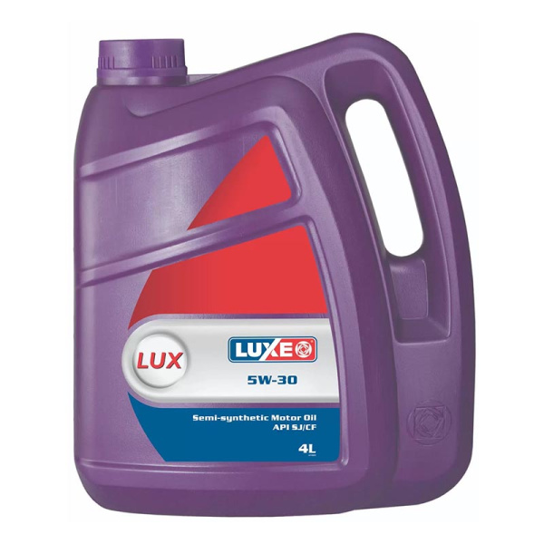 Масло 5W30 SJCF полусин. 4л LUXE LUX