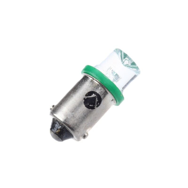 12V4W светод. зелен. цокольн.(1шт.) (52181)