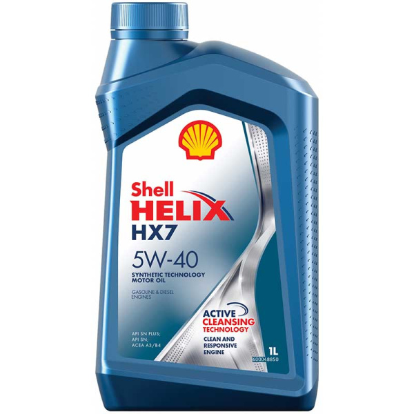 масло 5W40 SP полус.1л PlusExtra HX7 Shell Helix