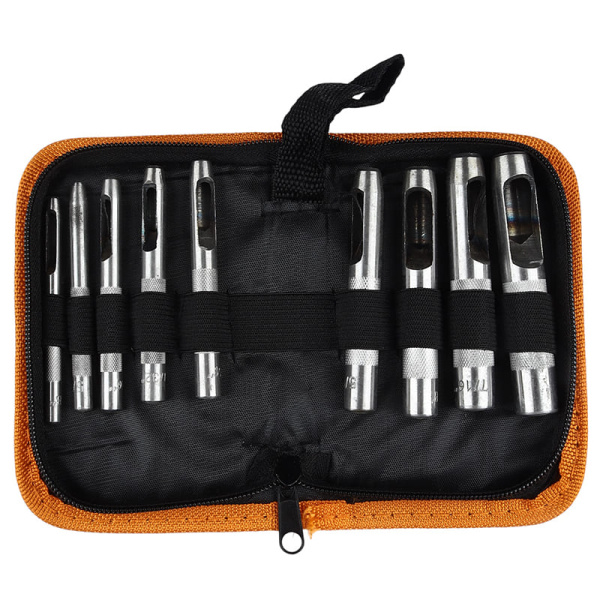 Просечки, набор (9пр) АД-40419 (3,2-12,7мм) в сумке