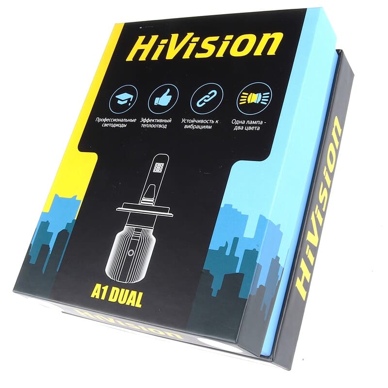 H3 6000K/3000K A1 DUAL (компл.)  HiVision Л0496 (003407)