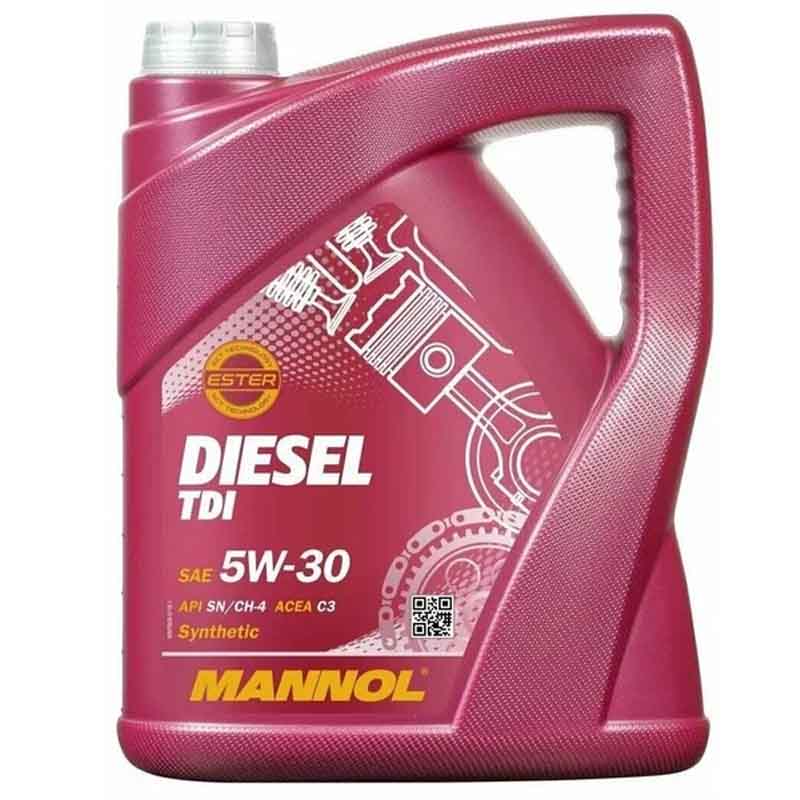 Масло синтет. Diesel TDI 5W30 5л (501369501352) Mannol