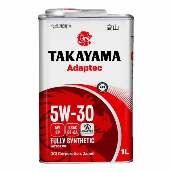 Масло 5W30 GF-6A SP TAKAYAMA Adaptec 1л синтетика