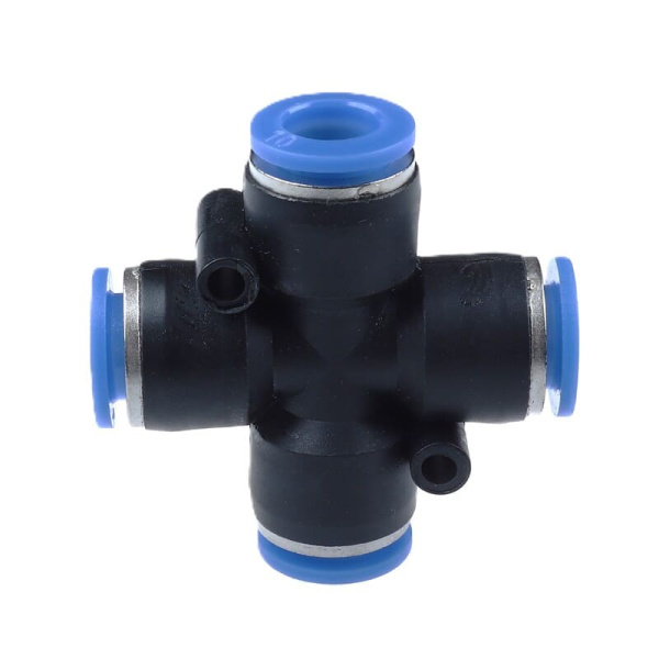 фитинг трубок 4 выхода  HH-080-PZA-10мм Топ Авто