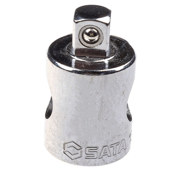 Переходник 1/2"-кв. 3/8"с отв.под вороток (Sat-13930) SATA (180016)