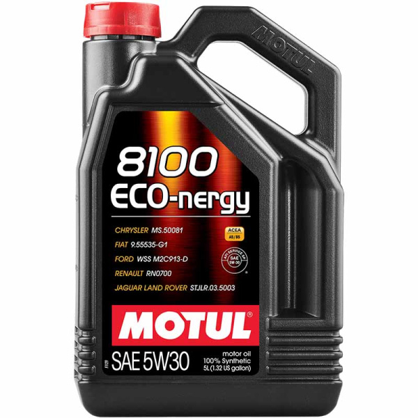 Масло 5W30 SLCF синт.5л 8100 EcoNergy Motul