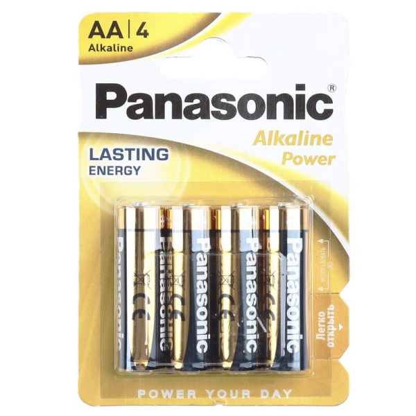 батар. LR6/4BL Alkaline Power (к-т 4шт) (4032/038948/032984/049500) Panasonic