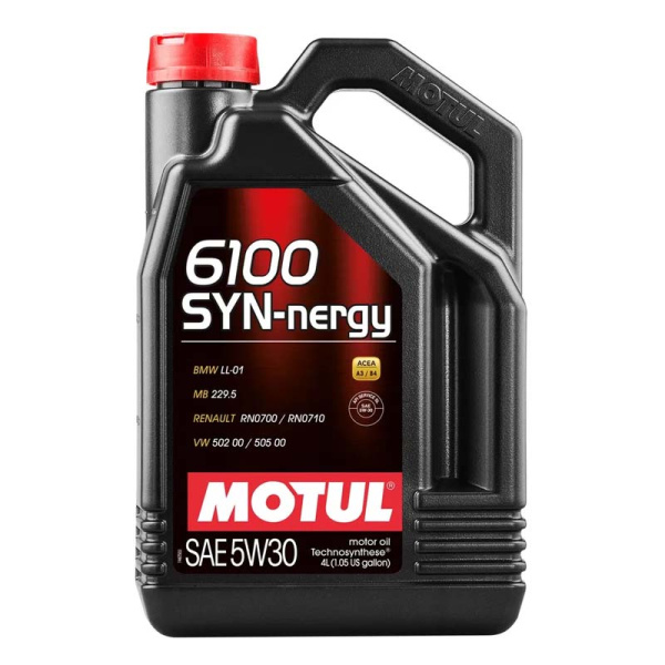 Масло 5W30 SL полус. 1л 6100 Synergie Motul