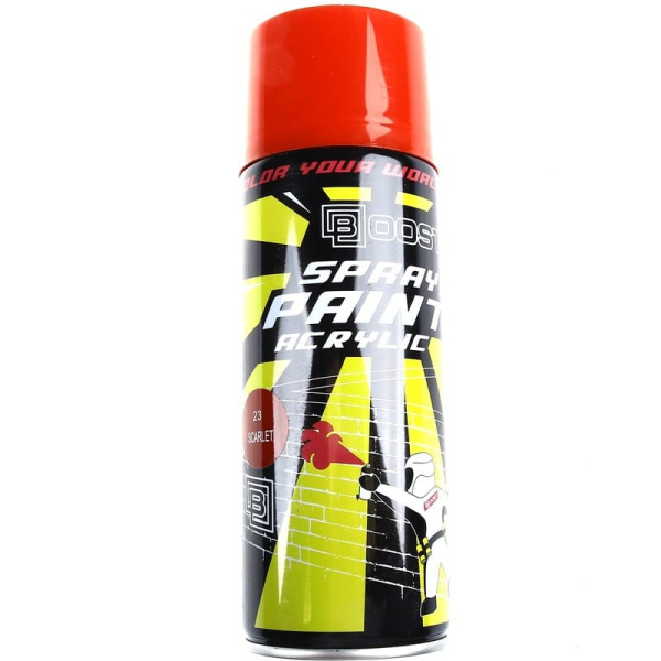 Краска-спрей BOOST  SP-R23  520мл красная