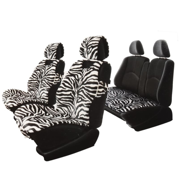 Чехлы ZOO перед/зад.ряд (5шт) зебра (1170021-001 ZEB/461709)