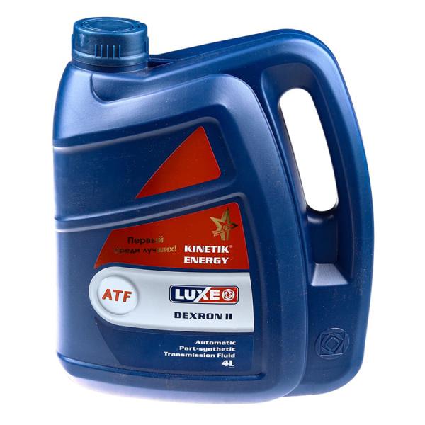Жидкость для АККП LUXE ATF DEXRON-II 4л, полусинт. (30470) 038320