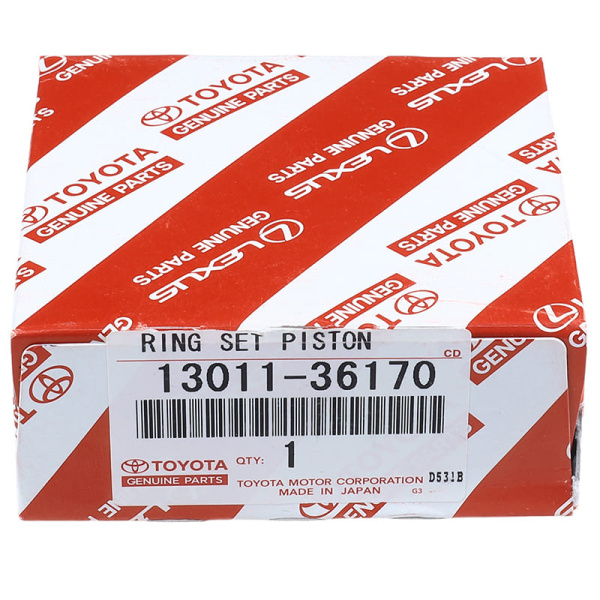 кольца 2AR, 13011-36170 Toyota