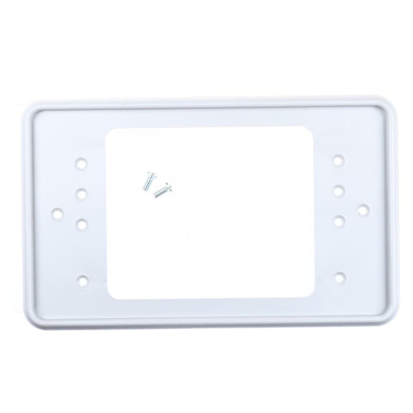 Рамка пластик КВАДРАТНАЯ серая 1шт. (67583/732809)