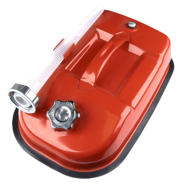 Канистра стальная AUTOPROFI оцинков. (винт.крышка/клапан/лейка) (KAN-500)  5л (556679)