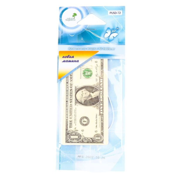 Ароматизатор Доллар (пластинка) AR-PUSD-72 нов.машина (800863)