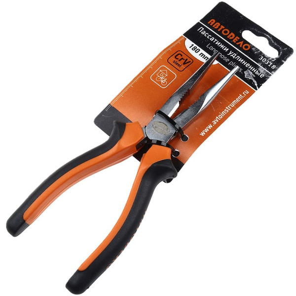 Круглогубцы АвтоДело 180 мм (АД-30318) 303180