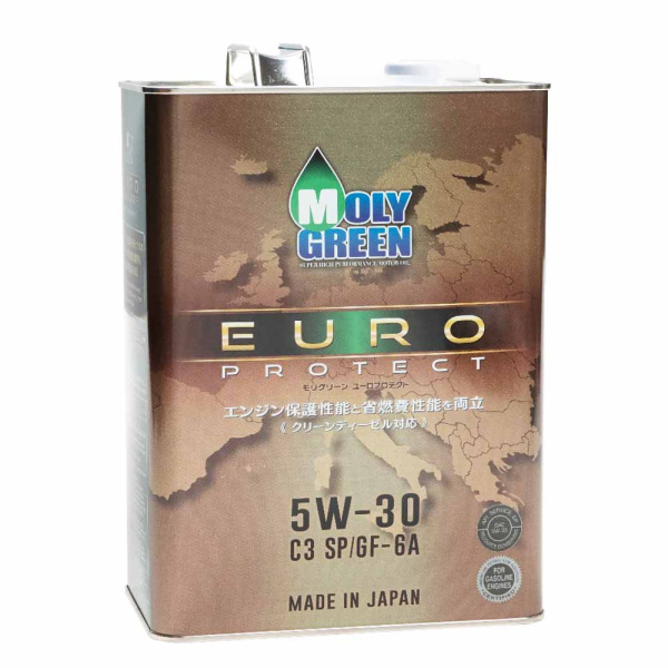 Масло 5W30 SPGF-6A, C3 4л MOLY Green Euro Protect