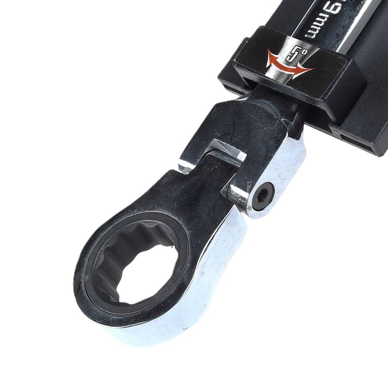 Ключ комб. трещот. 19мм шарнирный (14871) Matrix