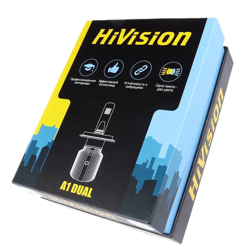 H7 6000K/3000K A1 DUAL (компл.)  HiVision Л0493 (003414)