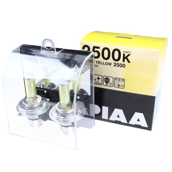 H4 12V55W 2500K HY101 желт. (021582) к-т PIAA