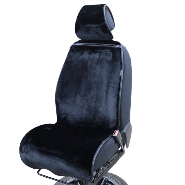 Накидки  меховые черн. MEX-1101 B (5шт) 11 предметов Autoprofi