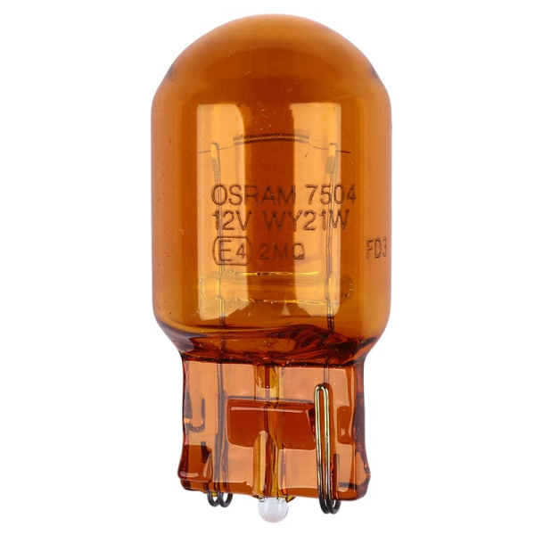 12V21W OSRAM ECE-R37 (7504)(165480) оранжевый