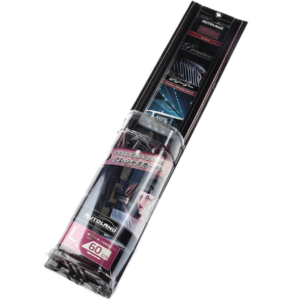 Шторки Premium M 37-42см L=60см бордов. (к-т 2шт.)  (300-01 D.Wine)  (119842)