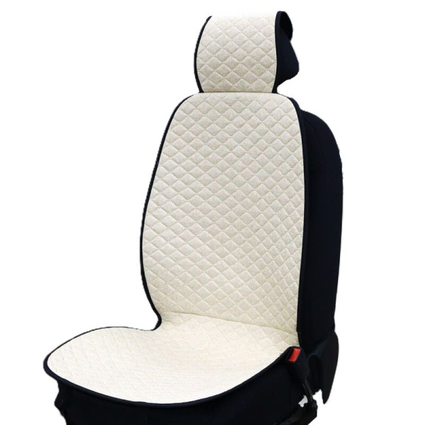 накидка на сиденье лён CarPerfomance беж. CUS-1032BE (2шт) Autoprofi