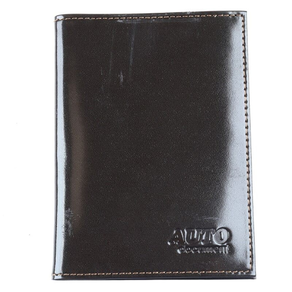 Бумажник (натур.кожа) т.-коричневый №88 (O-70) Premier (67499) 131893