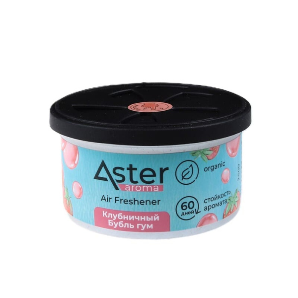 Ароматизатор ASTER органич. клубничный бубль гум (AA-010-SB/130149)