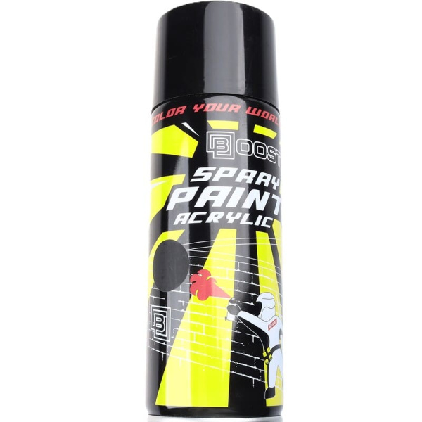 Грунтовка -спрей BOOST SPR-MB4  520мл черная матовая